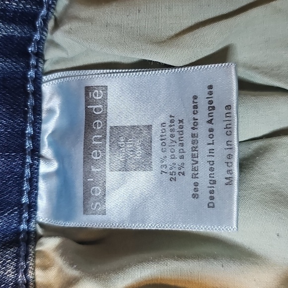 Serenede Mens Stretch Skinny Distressed Paint Splatter Light Wash Denim Jeans 34 - Picture 8 of 9